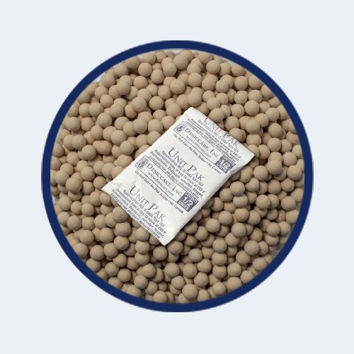 Malla molecular para absorción de humedad