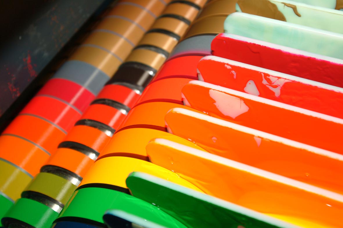 Materias primas para pinturas y tintas